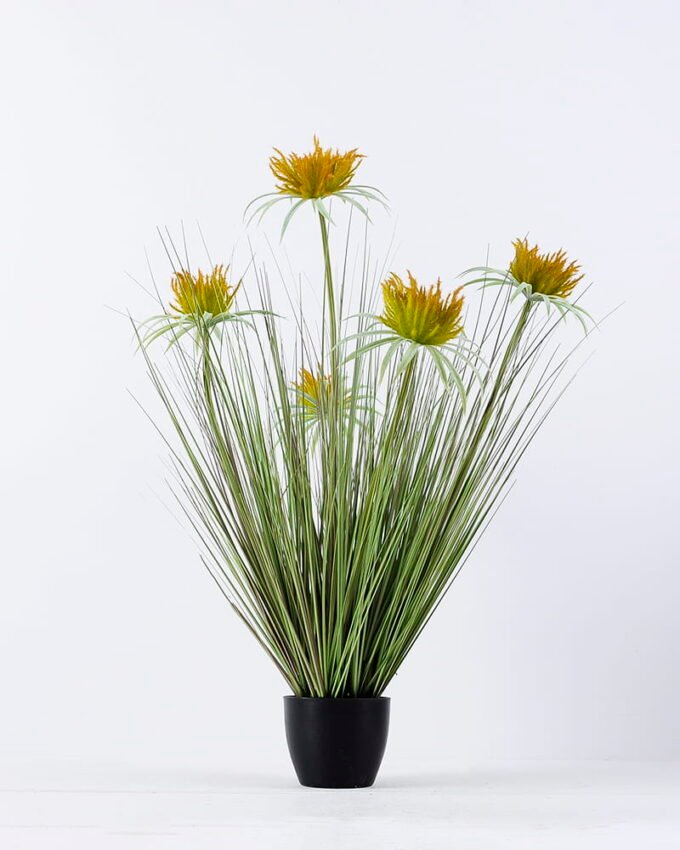 Artificial Grass 46*46*67CM Grass in plastic pot GS-45720043-G1