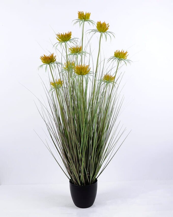 Artificial Grass 70*70*120CM Grass in plastic pot GS-45720045-G1