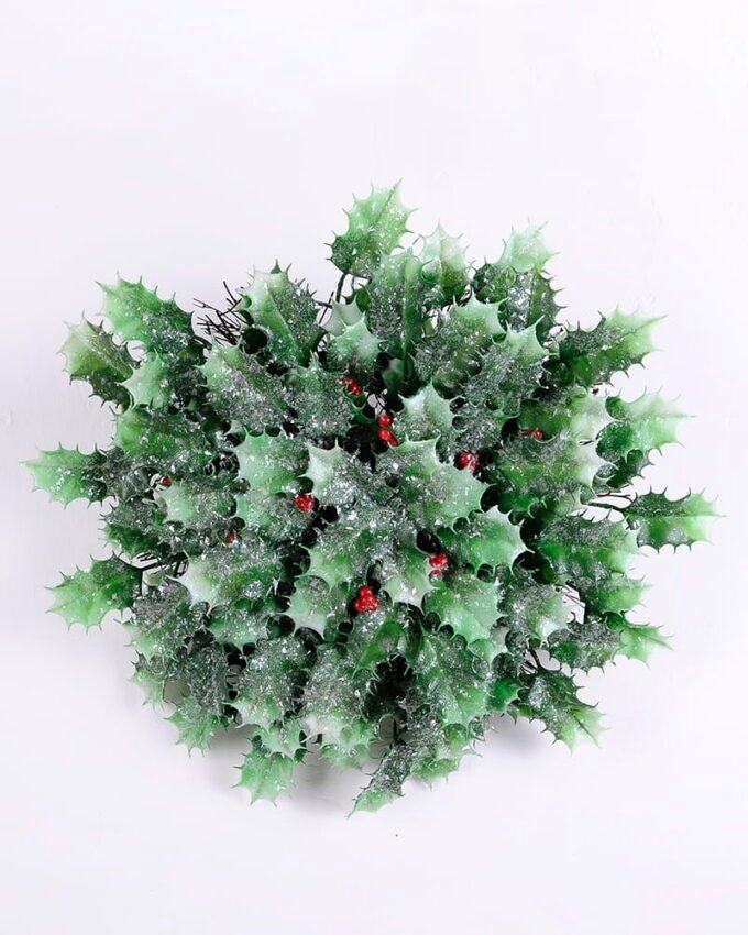 Artificial Plant 40*40*6CM Christmas leaves wall hanging GS-54020048