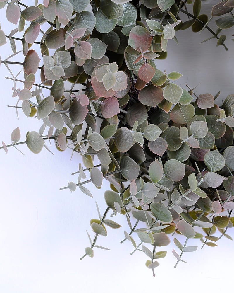 Artificial Plant 48*48*13CM Eucalyptus wreath GS-54020046-G2
