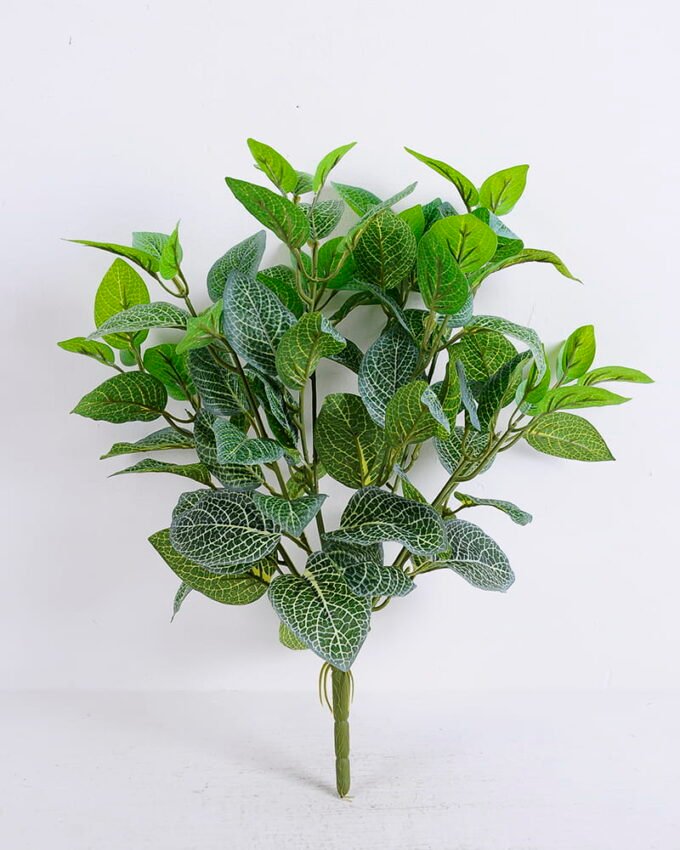 Artificial Plant 39*44CM Vein Lvs Bush*10 GS-46920029