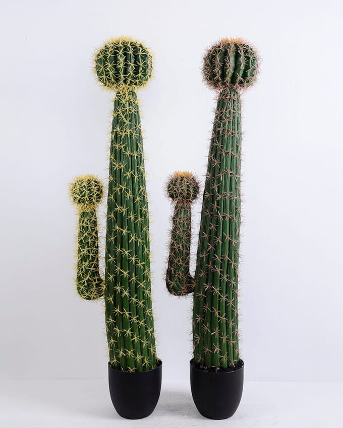 Artificial succulent 27*19*120CM Cactus in plastic pot GS-48520040