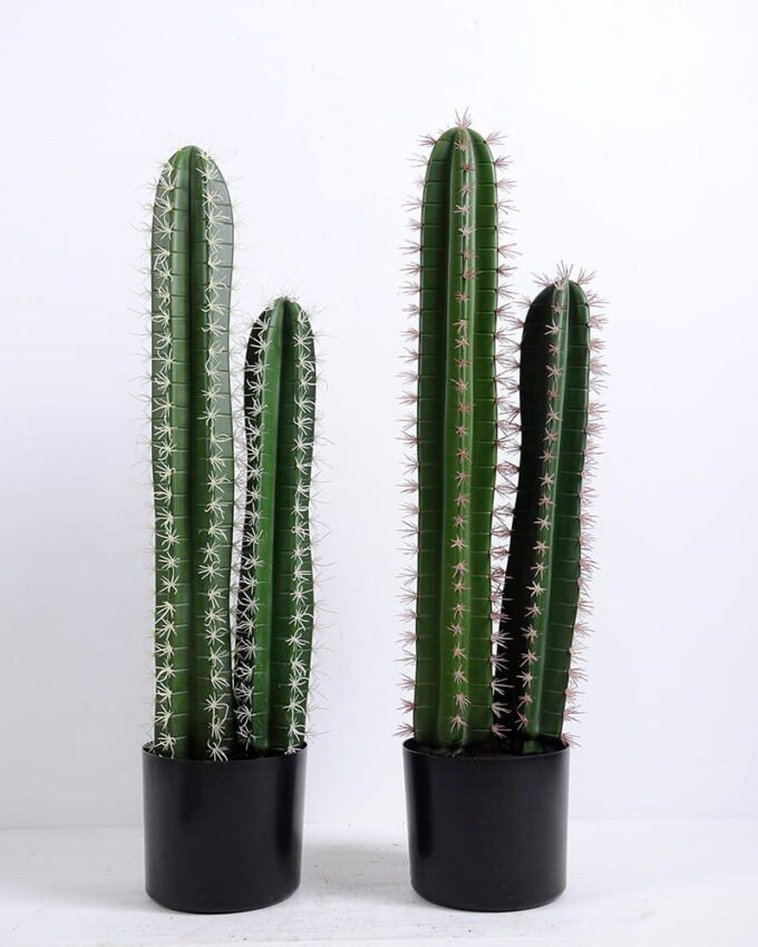 Artificial succulent Cactus in plastic pot GS-48520053_2 Artificial succulent 17*15*71CM Cactus in plastic pot GS-48520053