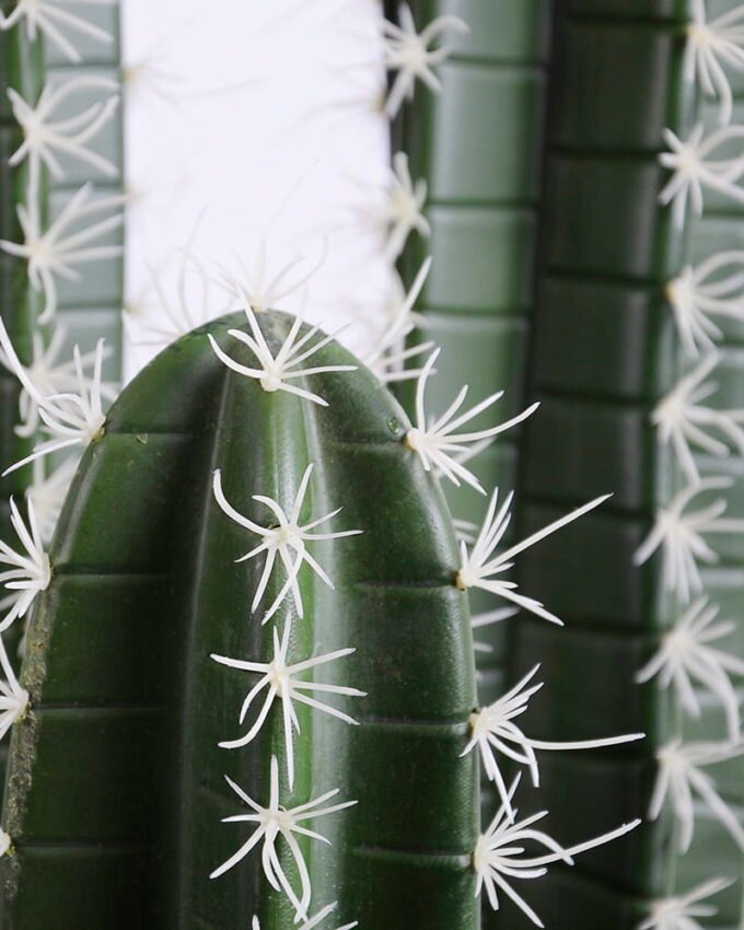 Artificial succulent 18*18*90CM Cactus in plastic pot GS-48520054