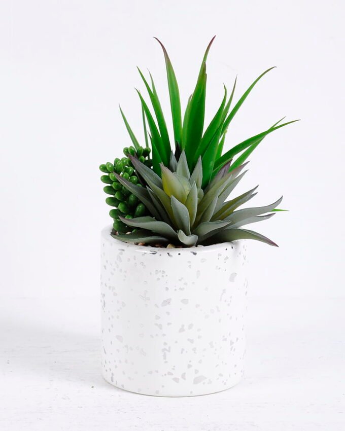 Artificial succulent 17*14*18CM Succulent plants in ceramic Pot GS-51720144