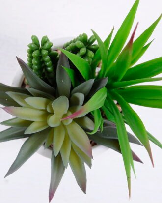 Artificial succulent 17*14*18CM Succulent plants in ceramic Pot GS-51720144