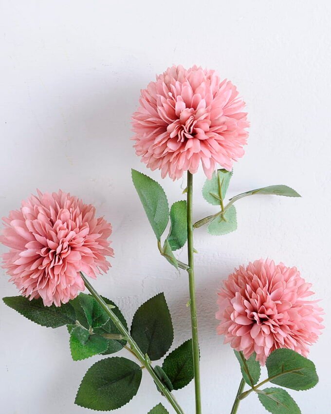 Artificial Flower 12*65CM Mum Ball Spray*3 GS-26220025-P2