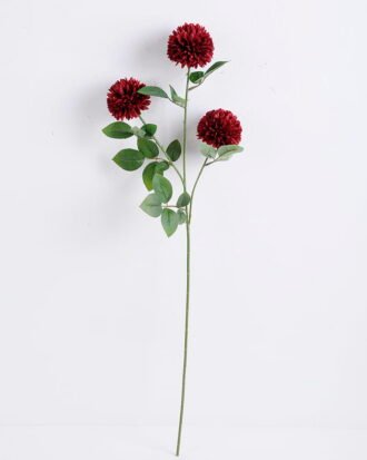 Artificial Flower 12*65CM Mum Ball Spray*3 GS-26220025-R1