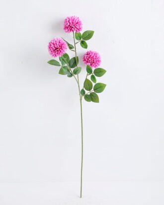 Artificial Flower 12*65CM Mum Ball Spray*3 GS-26220025-Z1