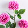 Artificial Flower 12*65CM Mum Ball Spray*3 GS-26220025-Z1