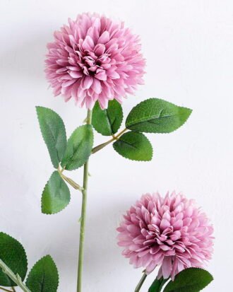 Artificial Flower 12*65CM Mum Ball Spray*3 GS-26220025-Z2