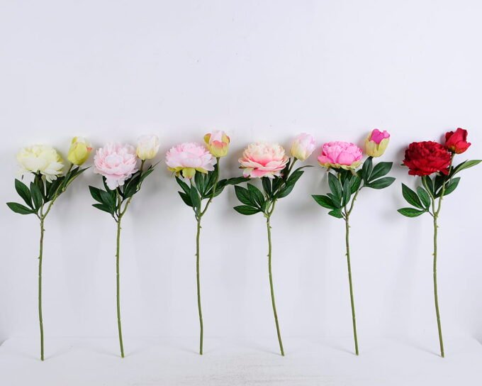 Artificial Flower 15*58CM Peony Spray*2 GS-26220036-P3