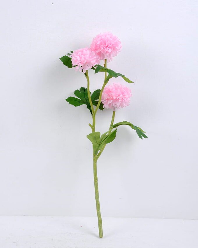 Artificial Flower 16 41CM Mum Ball Spray 3 GS-26220053-P1_4 Artificial Flower 16*41CM Mum Ball Spray*3 GS-26220053-P1