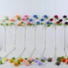 Artificial Flower 16*69CM Mum ball spray*3 GS-26220057-R2