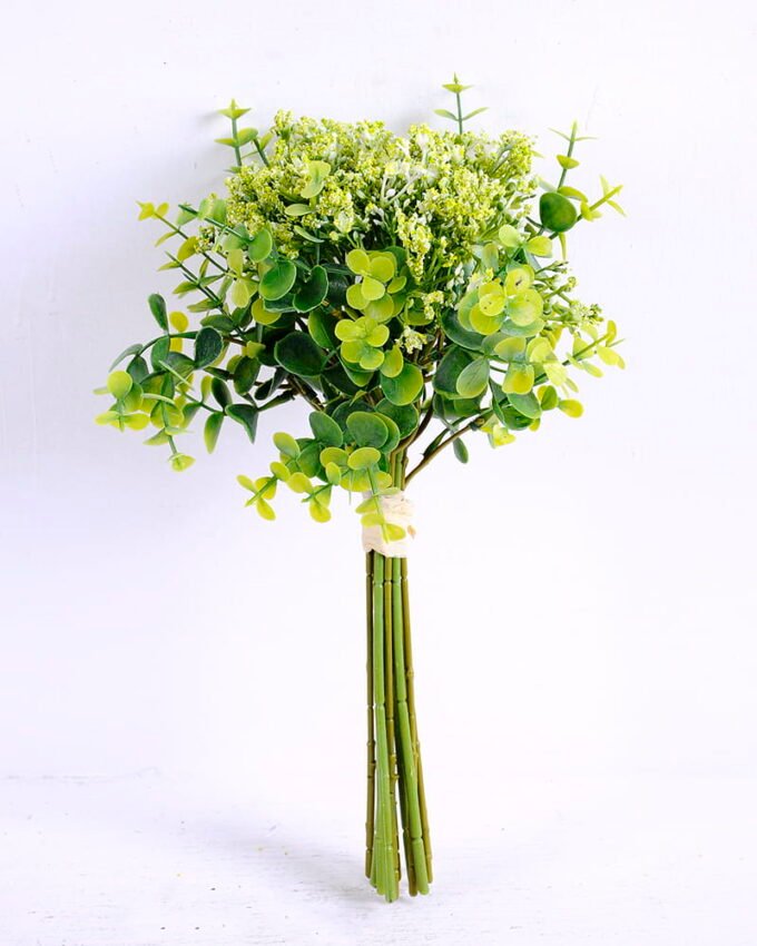 Artificial Flower 18 32CM Eucalyptus bouquet 12 GS-60120001-G1_3 Artificial Flower 18*32CM Eucalyptus bouquet*12 GS-60120001-G1