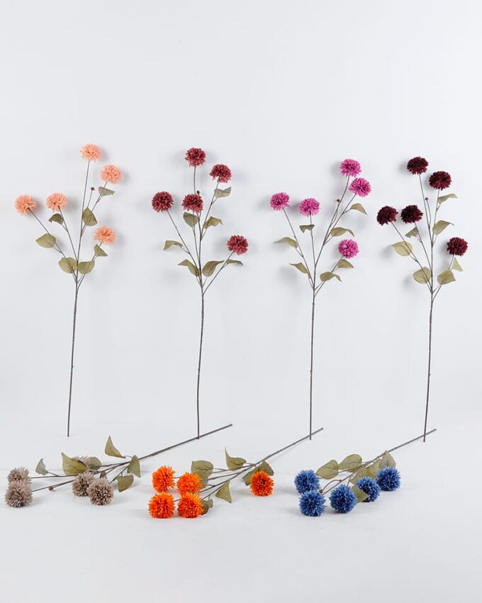 Artificial Flower 19*75CM Mum spray*5 GS-26220050