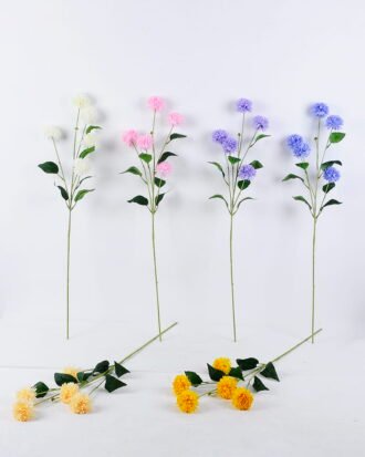 Artificial Flower 20*62CM Mum ball spray*5 GS-26220058 Single Flowers YeahFlower is one of Chinese leading OEM manufacturers and exporters , supplying the silk flowers, wholesale artificial trees Artificial Flower 20*62CM Mum ball spray*5 GS-26220058