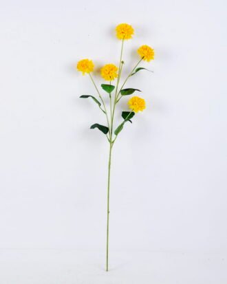 Artificial Flower 20*62CM Mum ball spray*5 GS-26220058 Single Flowers YeahFlower is one of Chinese leading OEM manufacturers and exporters , supplying the silk flowers, wholesale artificial trees Artificial Flower 20*62CM Mum ball spray*5 GS-26220058