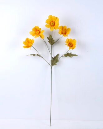 Artificial Flower 21*86CM Sun flower spray*5 GS-26220056-Y1 Single Flowers YeahFlower is one of Chinese leading OEM manufacturers and exporters , supplying the silk flowers, wholesale artificial trees Artificial Flower 21*86CM Sun flower spray*5 GS-26220056-Y1