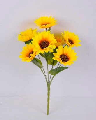 Artificial Flower 23*39cm Sunflower bush*7 GS-60720001