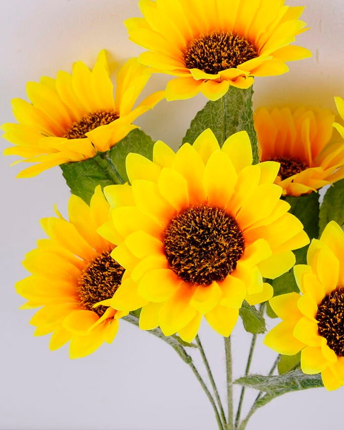Artificial Flower 23*39cm Sunflower bush*7 GS-60720001