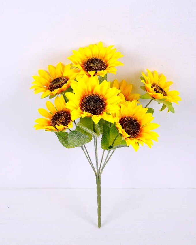 Artificial Flower 24*36cm Sunflower bush*7 GS-60720003