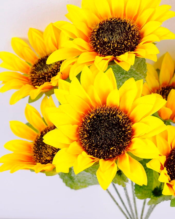 Artificial Flower 24*36cm Sunflower bush*7 GS-60720003