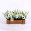 Artificial Flower 35*27*21cm Daisy in Wooden frame GS-03320129