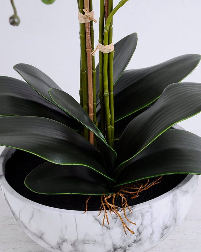 Artificial Flower 50*42*60CM Orchid in cement pot GS-15420026