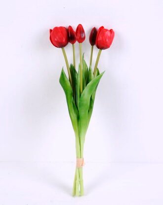 Artificial Flower H44CM Tulip bouquet*5 GS-24520009-R1