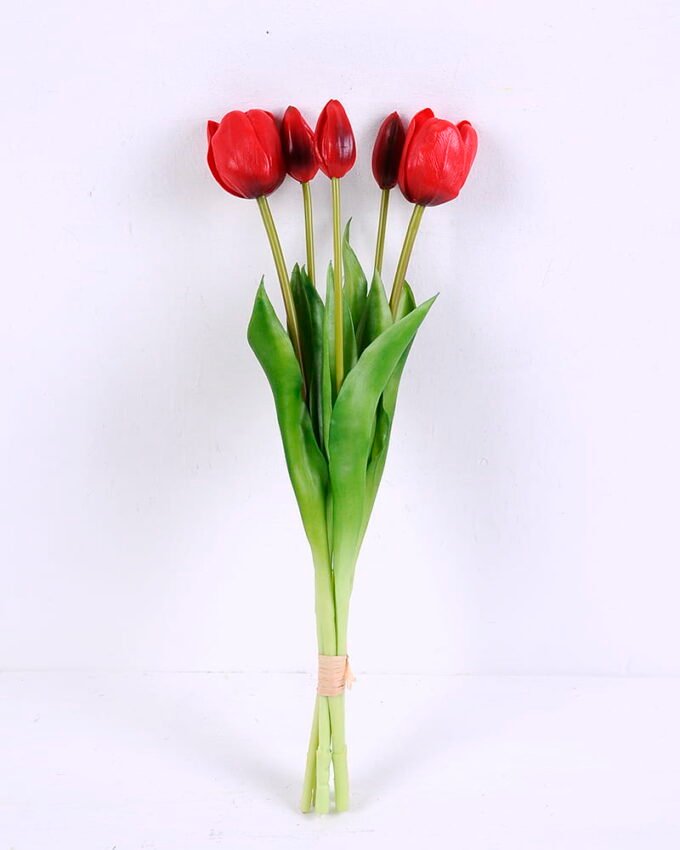 Artificial Flower H44CM Tulip bouquet*5 GS-24520009-R1