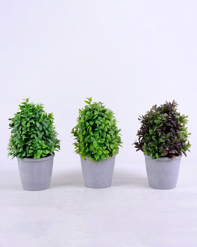 Artificial Plant 15*15*25CM Grass In Plastic Pot GS-60220005