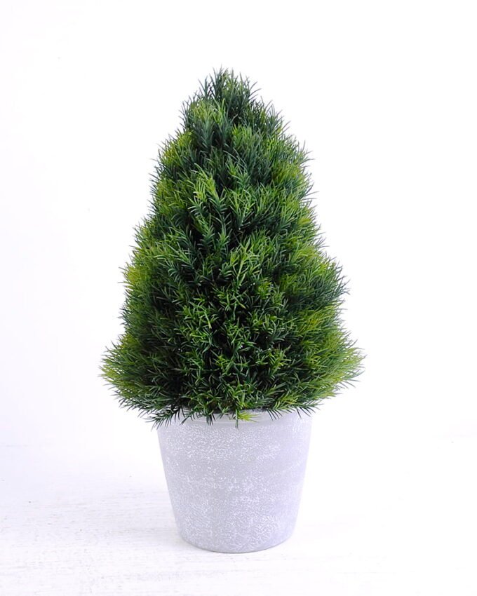 Artificial Plant 18*18*37CM Pinetree In Plastic Pot GS-60220003