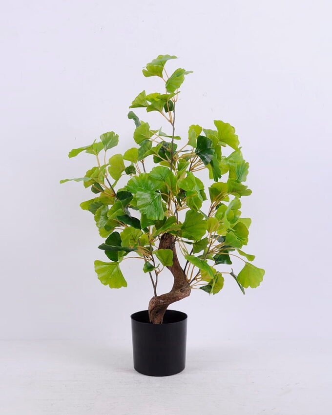 Artificial Tree 43*42*68cm Ginkgo tree in plastic pot/lvs153 GS-30420028