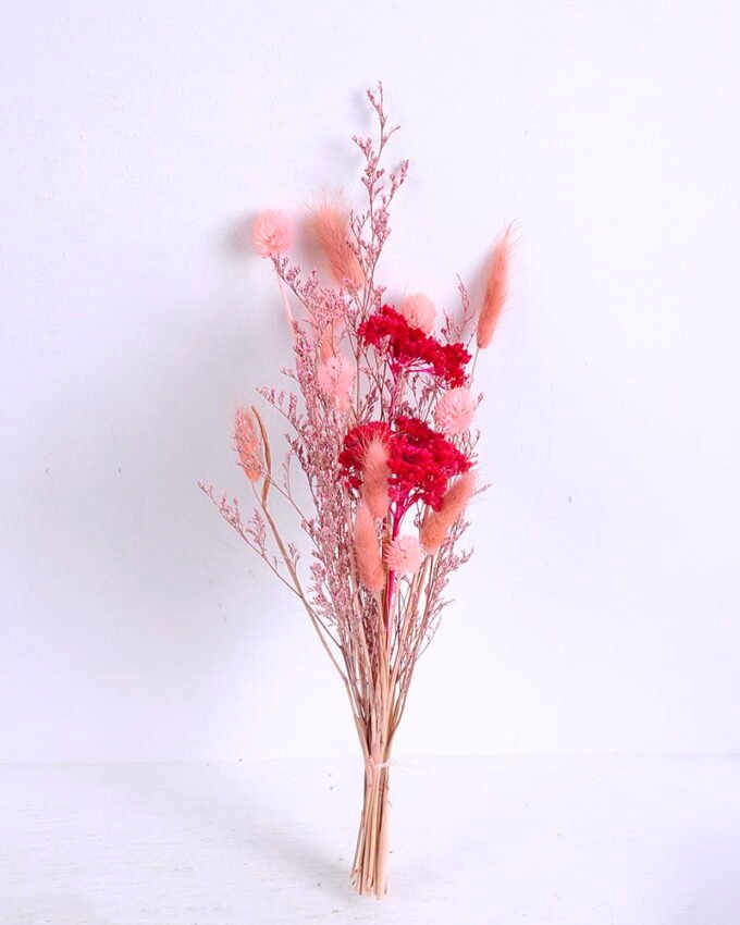 Dried Flowers 17*42cm Dried natural items bouquet in bag(16g/bouquet, H:42CM) GS-56620059