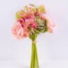Artificial Flower 15 15 25CM Rose Succulent Bouquet GS-61020010-P1_3 Artificial Flower 15*15*25CM Rose&Succulent Bouquet GS-61020010-P1