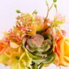 Artificial Flower 15*15*25CM Rose&Succulent Bouquet GS-61020010-Y1