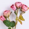 Artificial Flower 15*43CM Rose spray*5 GS-40720010-P1