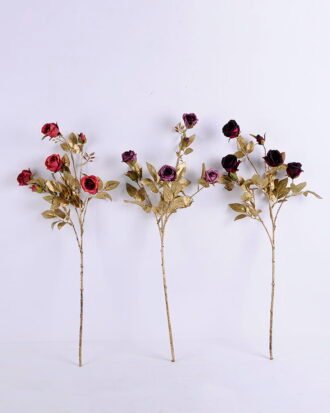 Artificial Flower 17*69cm Rose spray GS-27920031-R2