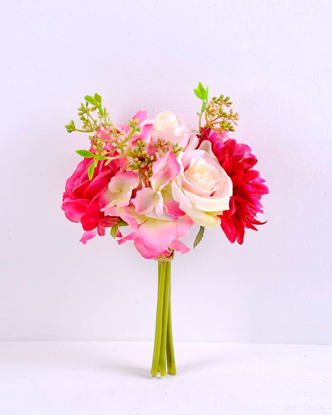 Artificial Flower 20*20*28CM Rose&Dahlia Bouquet GS-61020008-R1