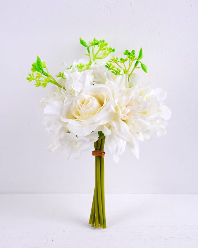 Artificial Flower 20*20*28CM Rose&Dahlia Bouquet GS-61020008-W1