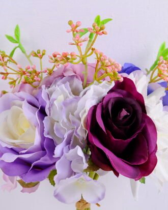 Artificial Flower 20*20*28CM Rose&Dahlia Bouquet GS-61020008-Z1