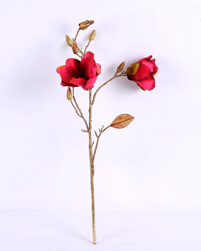 Artificial Flower 22*56cm Mangnolia Spray*3 GS-27920033-R2