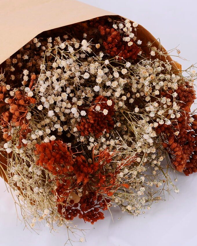 Dried Flowers 17*45cm Dried natural items bouquet in bag(35g/bouquet, H:45CM) GS-56620069