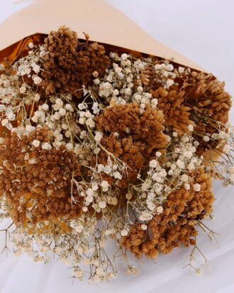 Dried Flowers 17*45cm Dried natural items bouquet in bag(35g/bouquet, H:45CM) GS-56620070