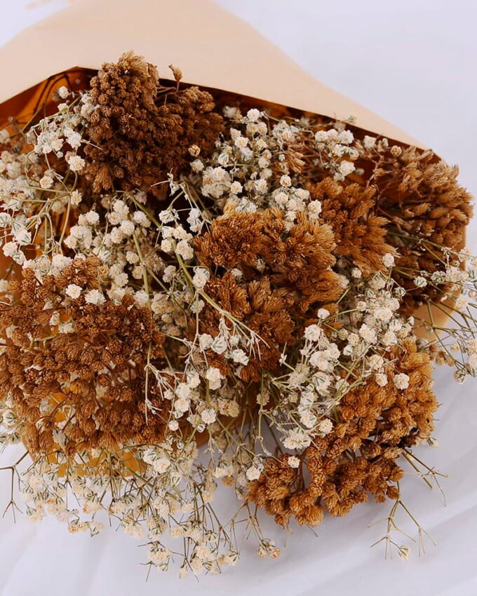 Dried Flowers 17*45cm Dried natural items bouquet in bag(35g/bouquet, H:45CM) GS-56620070