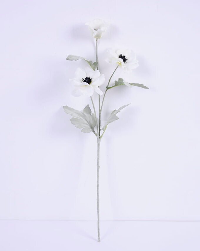 Artificial Flower 20*70cm Anemone Spray*3 GS-39120023-W1