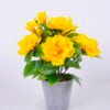 Artificial Flower 20*20*25CM Azalea*6 in plastic pot GS-05520139-Y1