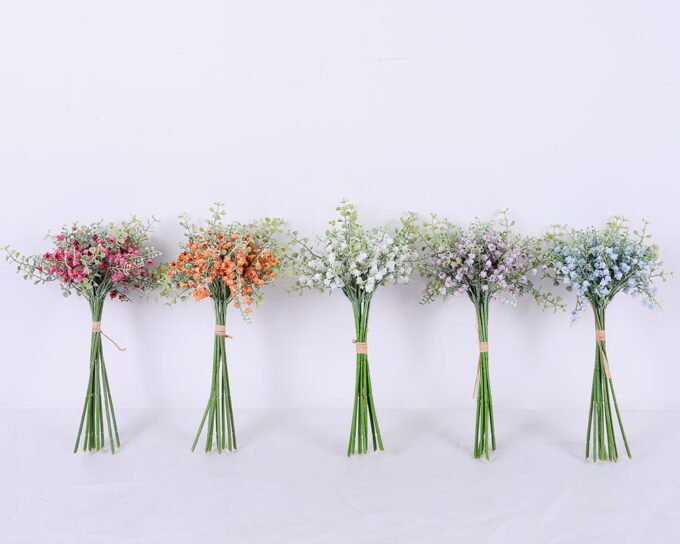 Artificial Flower 20*35CM Bell flower bouquet*9 GS-26220087-R1