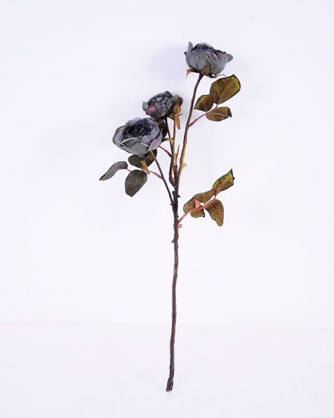 Artificial Flower 17*51CM Burning Rose*3 GS-25820019-B1
